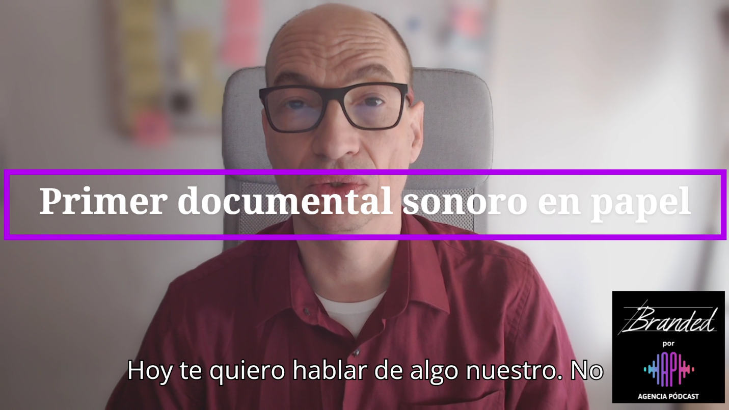 Primer documental sonoro en papel