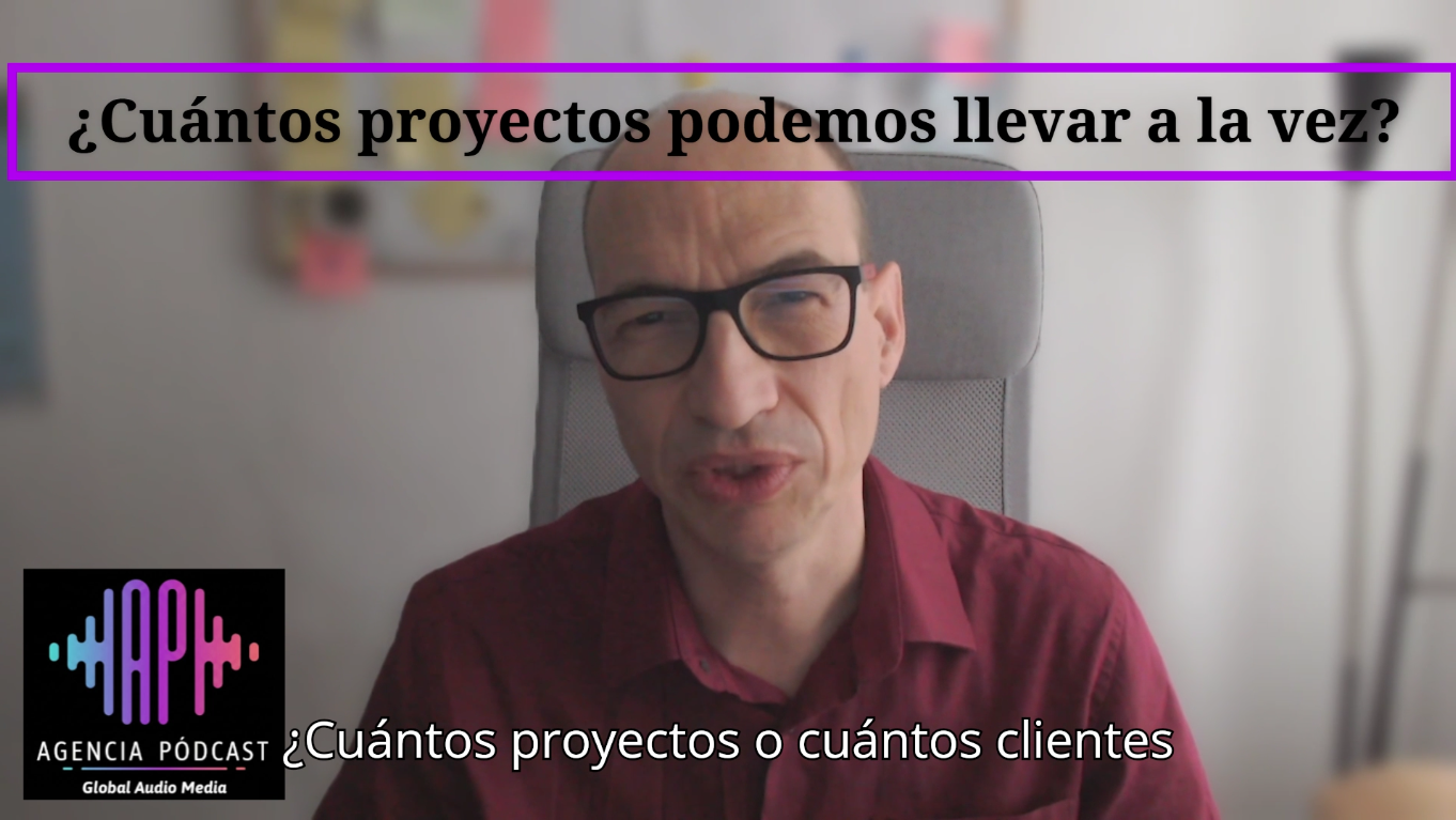 ¿Cuántos proyectos podemos llevar a la vez?